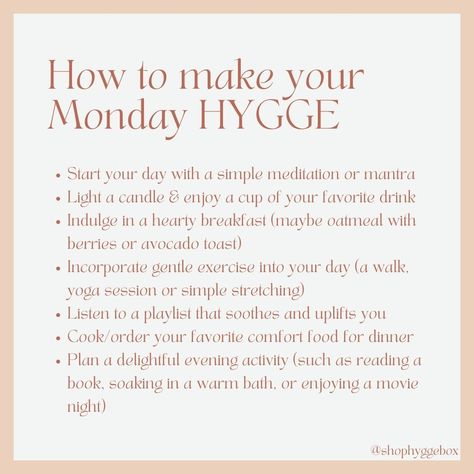 Things That Bring Joy, Hygge Tips, Winter Hygge, Nordic Lifestyle, Hygge Life, New Moon Rituals, Hygge Lifestyle, Vision Board Affirmations, Monday Quotes