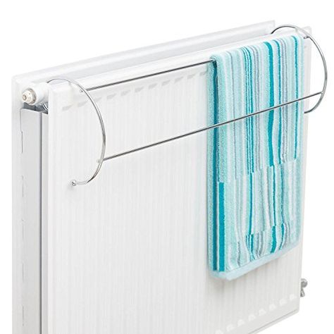 Taylor & Brown® Set of 2 Chrome Twin Radiator Indoor Clothes Airer Dryer Towel Rail Rack Stand: Amazon.co.uk: Kitchen & Home Chrome Clothes, Towel Rail Ideas, Bar Clothes, Brown Chrome, Indoor Drying, Radiator Heater, Laundry Rack, Drying Rack Laundry, Laundry Dryer