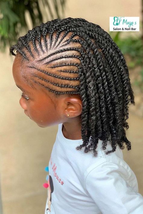 Hairstyles For Children Braids, Twist And Cornrow Hairstyles, Kids Twists Hairstyles, Natural Kids Hairstyles Braids, Hairstyles Plats, Kids Cornrow Hairstyles Natural Hair For School, Kids Hairstyles Cornrows, Twist Cornrows Hairstyles, Kids Twist Hairstyles Children Hair