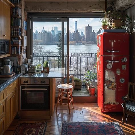 Apartment With A View, Appartement New York, Earthy Aesthetic, Inspired Interiors, Deep Connection, Dream Apartment, Dream House Interior, House Room, Apartment Inspiration