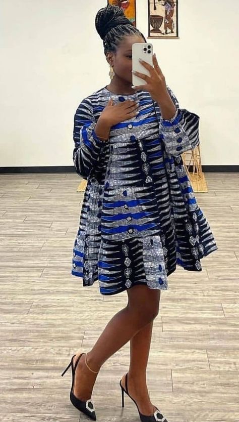 Dresses African Fashion, African Fabric Dress, African Print Dress Ankara, African Dresses For Kids, Short African Dresses, Best African Dresses, Dresses African, Afrikaanse Mode, African Wear Dresses