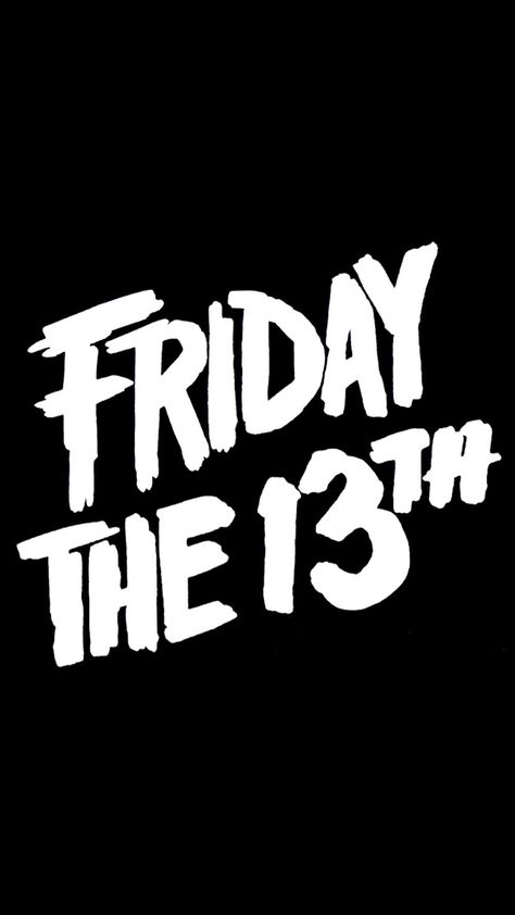 Friday The 13th Shirt Ideas, Friday 13th Aesthetic, Friday The 13th Wallpaper, Friday 13th Tattoo, Friday The 13, Logo Film, Jason Friday The 13th, Friday The 13th Shirt, Horror Movie Svg