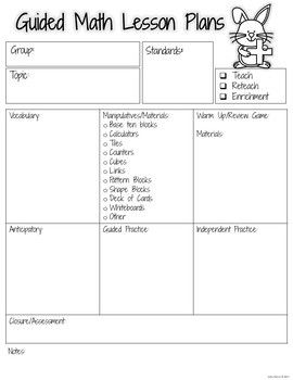 Math Lesson Plan Template New Small Group Guided Math Lesson Plan Template Freebie by Math Lesson Plan Template, Guided Math Binder, Kindergarten Lesson Plans Template, Editable Lesson Plan Template, Lesson Plan Examples, Lesson Plan Template Free, Lesson Plan Template, Printable Lesson Plans, Planning Template