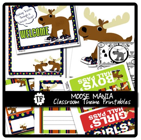 Moose Mania Classroom Theme by Krissy.Venosdale, via Flickr Forest Classroom, Camping Theme Classroom, Kindergarten Themes, Themed Classroom, Thematic Units, Gifts For Photographers, Classroom Theme, Square Photos, Future Classroom