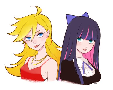 Stocking Anarchy, Illustration Tumblr, Panty And Stocking Anime, Panty Stocking, Panty And Stocking, Manga Characters, Girls Characters, Magical Girl, Pretty Art