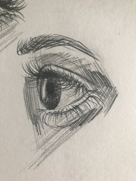 Eye Drawing From The Side, Male Side Eyes Drawing, Realistic Side Eye Drawing, Eye From Side Drawing, Side Profile Reference Realistic, Eye Drawing Profile, Side Eyes Sketch, Lip Side Profile Drawing, Realistic Aesthetic Drawing