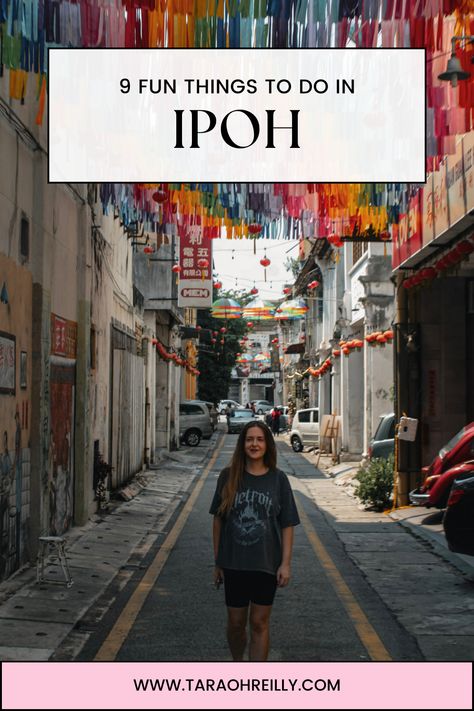 Discover the hidden treasures of Ipoh with our ultimate guide to things to do! From exploring stunning caves to indulging in mouthwatering street food, there's something for everyone in this charming Malaysian city.

#MALAYSIA #IPOH #IPOHTRAVEL

Things to know before travelling to IPOH | THINGS TO DO IN IPOH | MALAYSIA | What to do in Ipoh Colourful City, Ipoh Malaysia, Malaysia Travel Guide, 1 Day Trip, Tourist Office, Malaysia Travel, Ipoh, Souvenir Shop, East Asia