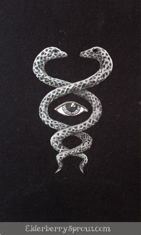 Kundalini Tattoo, Kundalini Snake, Journal Tour, Grimoire Journal, Snake Logo, Grimoire Pages, Journal Style, Kundalini Awakening, Full Back Tattoos