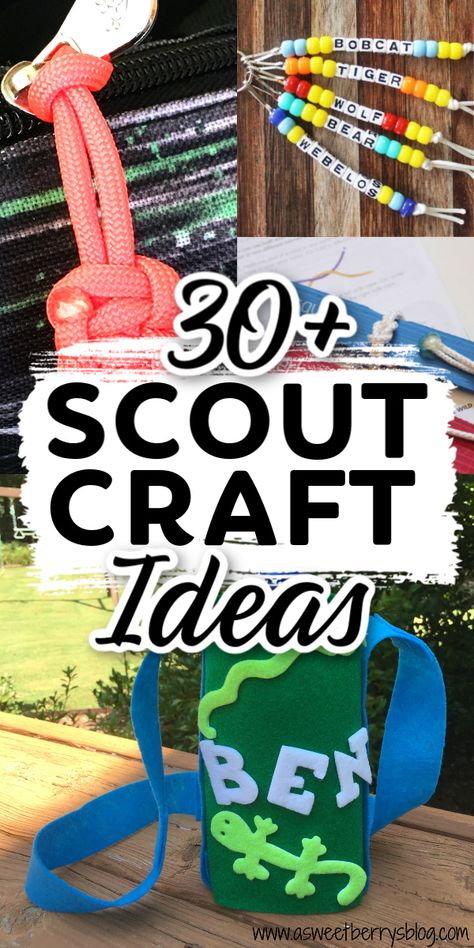 Keep your kids busy with these scout craft ideas! Great ideas for a troop or just you little one at home! #kids #kidscrafts #scouts #girlscouts #boyscouts Scouts Activities Ideas, Cubscout Lion Activities, Tiger Scouts Activities, Beavers Scouts Activities Ideas, Summer Camp Arts And Crafts For Kids, Wolf Den Meeting Ideas, Den Doodles Cub Scout, Beaver Scouts Activities, Lion Den Meeting Ideas