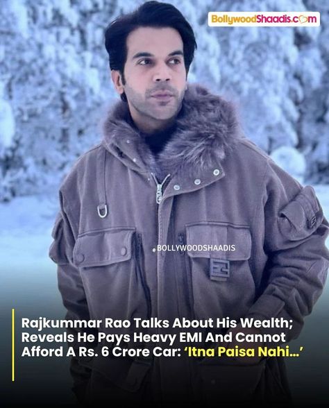 In a recent interview on Unfiltered by Samdish, Rajkummar Rao reveals how he is paying for his house on hefty installments and cannot afford luxury cars, he said: “Yaar, honestly itna paisa hai nahi jitna I’m sure logon ko lagta hoga ki ye toh bhai Rs.100 crore. Itna nahi hai. Bhai, EMI chal rahi hai. Matlab ghar liya hua hai, uski EMI hai acchi khaasi. Toh matlab aisa bhi nahi hai ki nahi hai, par aise wala bhi nahi ki aaj mann kiya ki showroom mein jaa ke, ‘Kitne ki hai wo?’ ‘Sir, Rs. 6 cr... Rajkummar Rao, Entertainment News, Luxury Cars, Interview, Canning