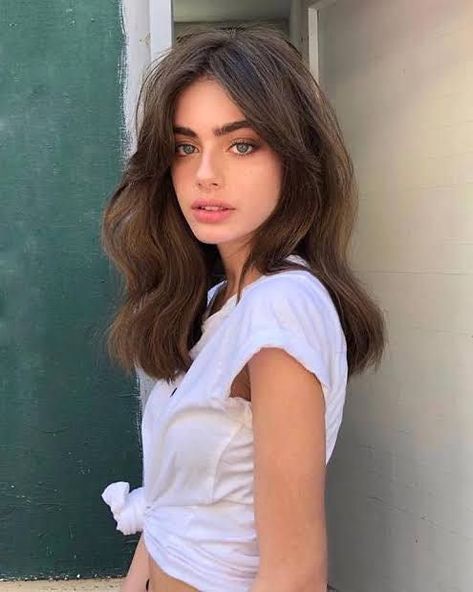 Kadeřnické Trendy, Vlasové Trendy, Cut My Hair, Hair Inspo Color, Grunge Hair, Medium Length Hair Cuts, Hair Waves, Aesthetic Hair, Hairstyles With Bangs