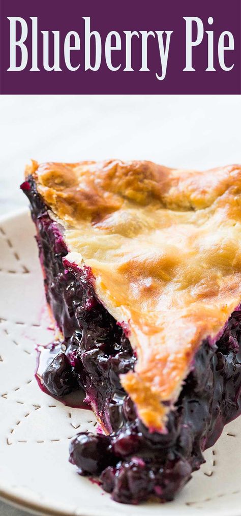 Homemade Blueberry Pie, Homemade Crust, Blueberry Season, Whoopie Pie, Mince Pie, Blueberry Desserts, Blueberry Pie, Blueberry Recipes, Pie Filling