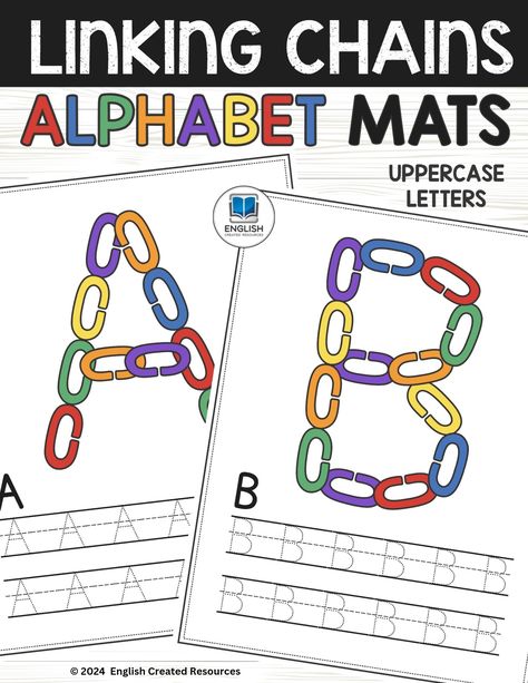 Link Letters Free, English Created Resources, Alphabet Party, Free English Worksheets, Tag Alphabet, Tactile Learning, Alphabet Phonics, Alphabet Charts, Letter Worksheets