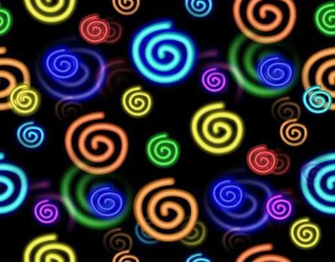 80s swirls The Spiral Tma Aesthetic, Swirls Aesthetic, Spiral Aesthetic, Crazy Clown, Repeating Background, Neon Background, Clown Girl, Scene Background, Neon Backgrounds