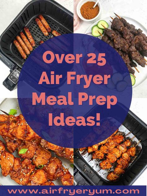 Air fryer meal prep recipe ideas - Air Fryer Yum Freezer Air Fryer Recipes, Air Fryer Food Prep, Freezer To Air Fryer Meals, Air Fryer Freezer Meal Prep, Air Fryer Meal Prep Recipes, Freezer Meals For Air Fryer, Air Fryer Freezer Meals, Airfryer Meal Prep, Instant Vortex Plus Air Fryer Recipes