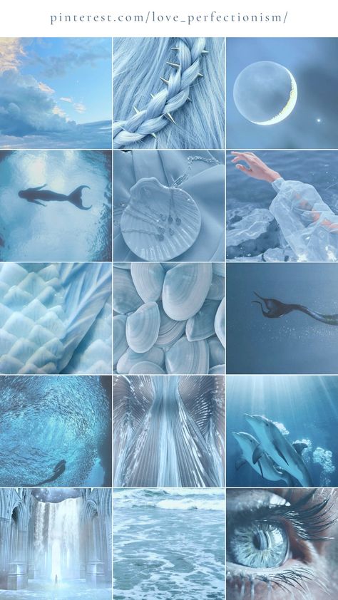 Mermaid Arctic Mermaid Aesthetic, Mermaid Core Room, Mermaid Mood Board, Mermaid Moodboard, Sirius Starseed, Arctic Mermaid, Pisces + Core + Aesthetic, Fantasy Moodboard, Mermaid Palette