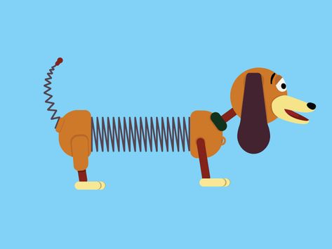 Toy Story Slinky Dog, Toy Story Cookies, Toy Story Slinky, Slinky Toy, Slinky Dog, Dog Clip Art, Duck Wallpaper, Story Drawing, Toy Story Characters