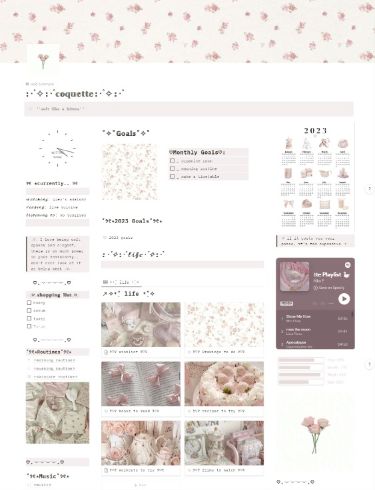 𓆩♡𓆪 coquette notion template 𓆩♡𓆪 #plannerkdpinterior. freeprintableplanner #plannermensal2024 #dailyplannerpages🎆 Coquette Notion Template, Coquette Notion, Etsy Planner, Notion Templates, Weekly Planner Template, Notion Template, Aesthetic Template, Branding Kit, Website Inspiration