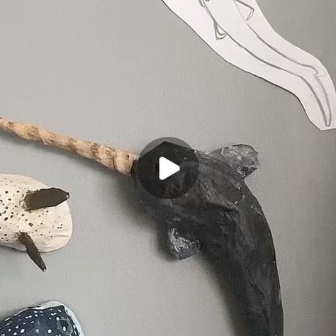 Arden 𓆏 on Instagram: "how i hang up my marine creatures #marvarto #marine #marinecreatures #marinewall #whaleshark #narwhal #seabunny #cardboardcrafts #cardboardanimals #sea #seaanimals #seacreatures #tutorial #aaa" Cardboard Sea Creatures, Cardboard Animals, Army Room Decor, Hung Up, Narwhal, Whale Shark, Cardboard Crafts, Sea Animals, Sea Creatures