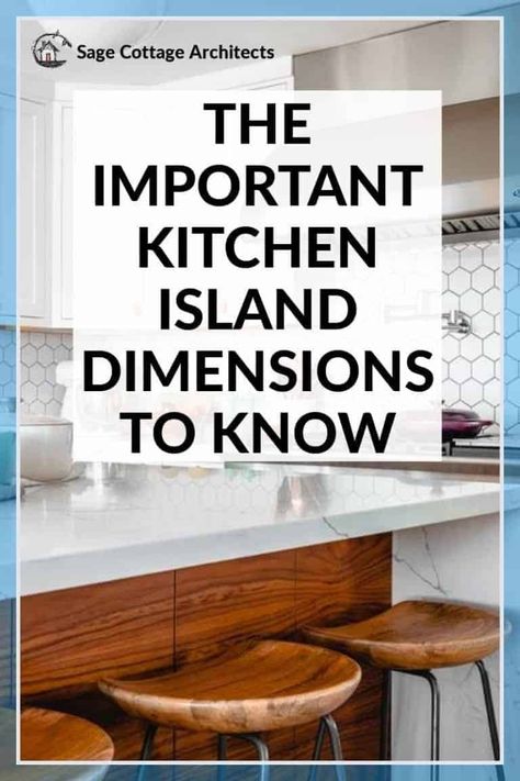 Planning a new build or kitchen remodel? We have the crucial kitchen island dimensions you'll need to know when laying out a new kitchen. Kitchen Island Dimensions With Seating, Island Dimensions, Kitchen Island Layout, Kitchen Island Dimensions, Kitchen Island Plans, Kitchen Layout Plans, Small Kitchen Island, Modern Kitchen Island, Kitchen Island With Seating