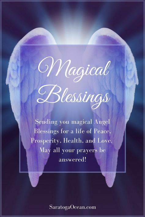 Here are some magical Angel blessings to help you have a peaceful, prosperous, healthy life. May all good things come your way, and may all your prayers be answered. Namaste Angel Quotes Inspirational, Archangel Prayers, Angel Blessings, Angel Quotes, Heaven Quotes, Angel Prayers, Angel Guidance, Angel Messages, Prayers For Healing