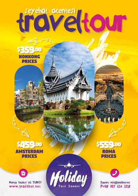 Travel Tours Flyer Bundle Templates #Tours, #Travel, #Flyer, #Templates Tourism Posters Design, Tour Design Poster, Travel Tour Poster Design, Travel And Tourism Poster Design, Tourism Poster Design Graphics, Tour And Travel Poster, Travel Poster Design Graphics, Tour Poster Design, Travel And Tours Logo