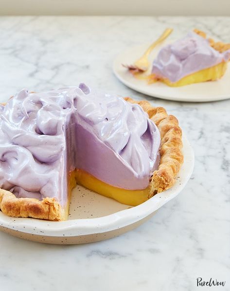 Blueberry Meringue, Meringue Recipe, Impressive Desserts, Easy Pie Recipes, Lemon Meringue Pie, Lemon Pie, Meringue Pie, Baking Project, Cake Boss