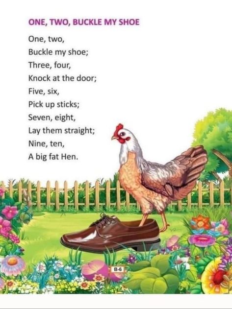 English Rhymes For Lkg, Short Nursery Rhymes, Rhyming Poems For Kids, Easter Basket Craft, Nursery Poem, Rhyming Preschool, Nursery Rhymes Poems, English Poems For Kids, Homemade Easter Baskets