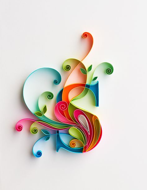 Letter Project on Behance राधा कृष्ण वॉलपेपर, Quilling Letters, Neli Quilling, Arte Quilling, Desain Quilling, Paper Quilling Patterns, Quilled Paper Art, Alfabet Letters, Quilled Creations