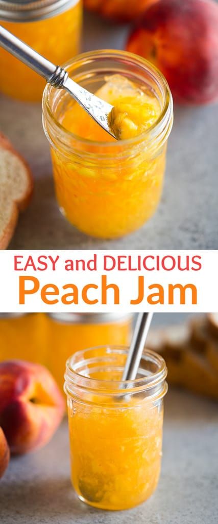 Surejell Peach Jam, How To Make Peach Jam Step By Step, Peach Jam From Canned Peaches, How To Make Peach Preserves, How To Make Peach Jelly, Easy Peach Freezer Jam Recipe, Canning Peach Jam With Pectin, Peach Jam Recipe With Pectin, Freezer Peach Jam Recipes