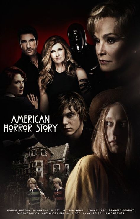 American Horror Story Art, Tate And Violet, Dylan Mcdermott, American Horror Story 3, American Horror Story Seasons, I Love Cinema, Horror Show, Evan Peters, Horror Story