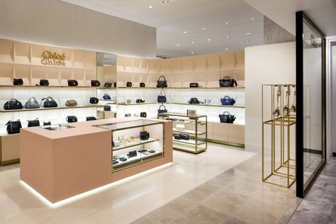 Featuring a restrained monochrome palette and premium finishes; the design elevates the store experience with a more aspirational, fashion-led attitude. Shop Retail Design, Games Design, Shop Sign Design, Shop House Plans, Retail Store Design, Retail Design Blog, Retail Interior, Shop Plans, Store Interior