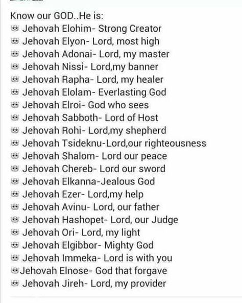 Awesome to know Worshipping God, Jehovah Names, Godly Things, Attributes Of God, Alien Face, Scripture Memory, Bible History, Bible Study Lessons, Devotional Quotes