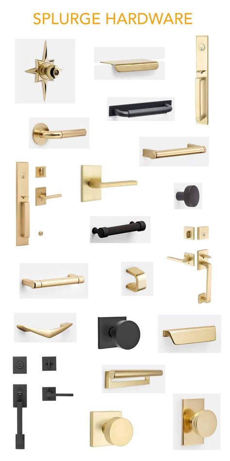 Rejuvenation Hardware, Update Doors, Interior Door Hinges, Modern Door Hardware, Interior Door Hardware, Main Kitchen, Modern Interior Door, Bathroom Tv, Black Cabinet Hardware