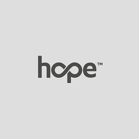 Logo Design Inspiration on Instagram: “Hope.⠀ We must accept finite disappointment, but never lose infinite hope. ⠀ - Martin Luther King Jr.⠀ .⠀ Simple and meaningful design.⠀ .⠀…” Hope Font, Hope Typography, Hope Logo, Layout Print, Flat Logo Design, Logo Youtube, Logo Instagram, Typographic Logo Design, Learning Logo