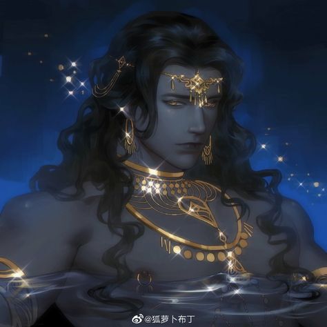 Vedic Art, Hinduism Art, Fantasy Male, Mythology Art, Arte Fantasy, God Art, Ethereal Art, Character Design Male, God Illustrations