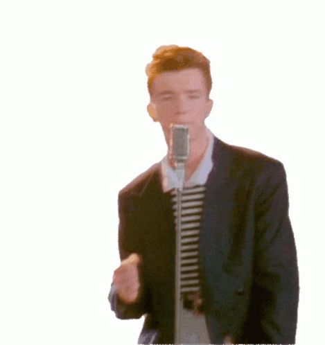 Deadserver Sticker - Deadserver - Discover & Share GIFs Rick Roll, Never Gonna, Among Us, Gif