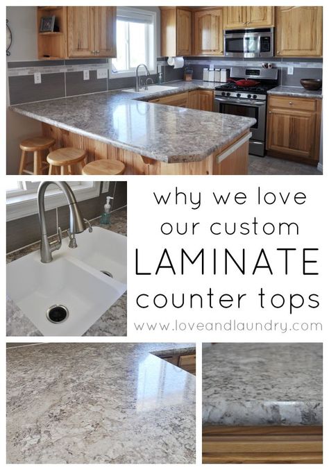 Kitchen Countertops Diy, Ikea Kitchen Countertops, Small Kitchen Countertops, Under Mount Sink, Replacing Countertops, Refinish Countertops, Countertops Diy, Kitchen Countertops Laminate, Replacing Kitchen Countertops