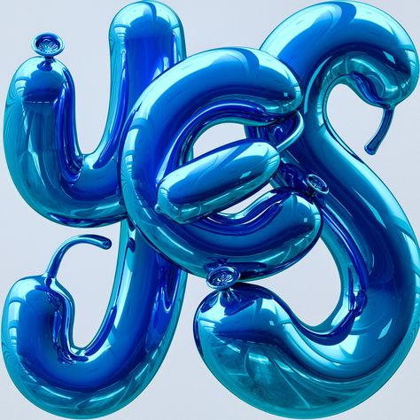 36daysoftype 3d, Balloon Typography, 3d Typography Design, Alfabet Font, 3d Type, 3d Font, 타이포그래피 포스터 디자인, 3d Typography, Graphic Design Fun