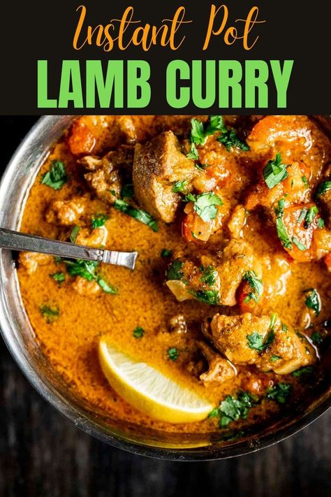 Slow Cook Lamb, Pressure Cooker Curry, Pressure Cooker Lamb, Paleo Beef Recipes, Lamb Korma, Lamb Curry Recipes, Cook Lamb, Slow Cooker Lamb, Slow Cooked Lamb