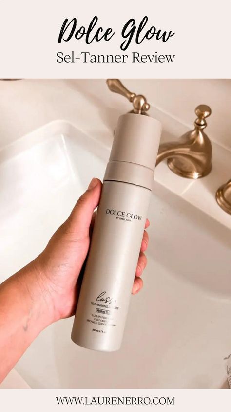 Dolce Glow Self Tanner Review Dolce Glow Spray Tan, Dolce Vita Aesthetic, Dolce Glow, Mousse Dolce, Sunless Tanning Lotion, Best Self Tanner, Beautiful Glowing Skin, Skincare Routines, Tanning Mousse