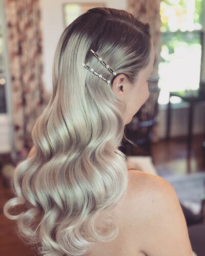 31 Stunning Side Hairstyles For Your Wedding Side Swept Long Hair Wedding, Side Pinned Hairstyles Curls, Side Barrette Hairstyles Wedding, Formal Side Hairstyles Tutorials, Side Swoop Wedding Hairstyles, Side Swept Hair With Clip, One Side Wedding Hairstyle, Off To The Side Hairstyles, Formal Hairstyles For Long Hair Side Part