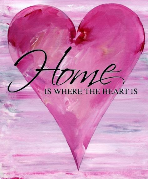 Home is where the ❥Heart is.... I Love Heart, My Funny Valentine, Beating Heart, Tickled Pink, With All My Heart, Happy Heart, Everything Pink, Hearts Desire, Home Is Where