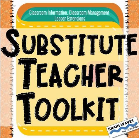 Substitute Teacher Resources, Emergency Substitute Plans, Classroom Attendance, Sub Binder, Teacher Checklist, Attendance Tracker, Student Name Tags, Substitute Plans, Text Analysis