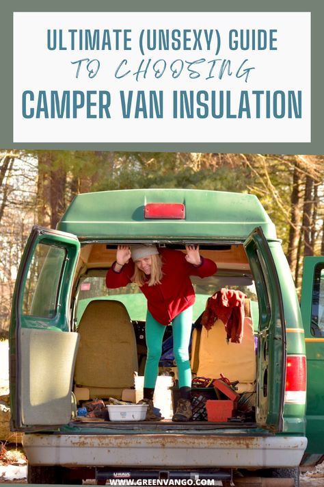 Why is camper van insulation important, how do you choose the right type, how much will it cost and how do you even install it?! Read my roundup of top-picked insulation types, their average costs, and what's most effective. #vanbuild #vanlife #vanlifeideas #vanaesthetic #diyvan #diyvanbuild Van Fitout, Van Insulation, Best Van, Vans Aesthetic, Camper Tops, Van Wall, Floor Insulation, Fiberglass Insulation, Van Build