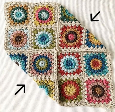 Pillow Granny Square Crochet, Granny Square Bed Runner, Granny Square Cushion Cover Pattern, Granny Square Crochet Pattern Pillow, Crochet Granny Pillow, Granny Pillow Crochet, Crochet Cushion Cover Granny Square, Hygge Burst Granny Square Blanket, Crochet Pillow Case Granny Squares