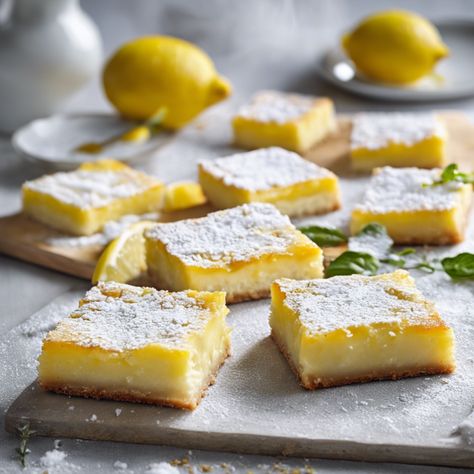 Lemon Ricotta Cheesecake, Lemon Bars Recipe, Lemon Squares, Lemon Ricotta, Refreshing Desserts, Italian Dinner, Italian Recipes Authentic, Italian Cookies, Lemon Bars