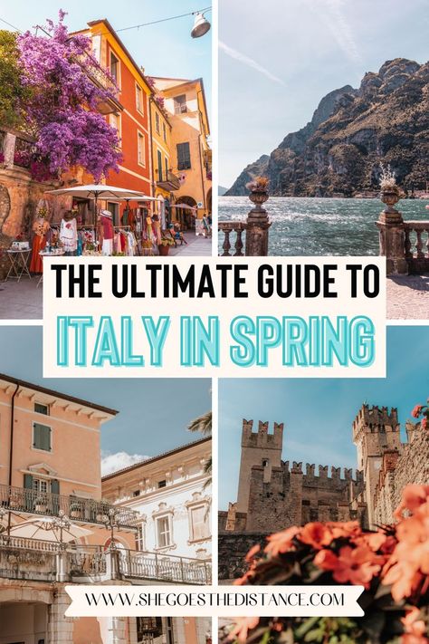 Italy In Spring, Italy In April, Italy In March, Italy Adventure, Italy In May, Vacay Spots, Italy Spring, 10 Days In Italy, Italy April