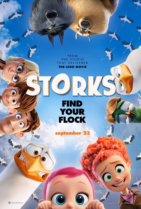 Storks Movie, Full Mon, Your Next Movie, Kelsey Grammer, Danny Trejo, Movies To Watch Online, Delivering A Baby, Adventure Movie, Andy Samberg