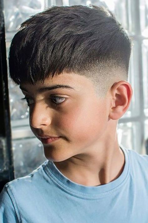 40 Little Boy Haircuts Your Kid Will Love - Mens Haircuts Boys Hair Cuts Longer On Top Short Sides, Trending Boys Haircuts Short, Boys Textured Haircut, Hear Cut Boys, Boys Tapered Haircut, Little Boy Haircut Long On Top, Boys Low Fade Haircut Kids, Boys Long On Top Haircut, Boys Haircut Trendy Teenage